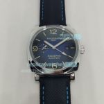 Replica Panerai Radiomir GMT PAM945 Watch Gradient Blue Leather 45MM